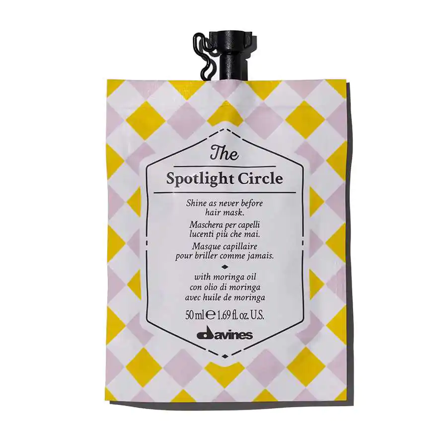 Маска-суперблеск для волос The Spotlight Circle  – Davines Маски Фотография