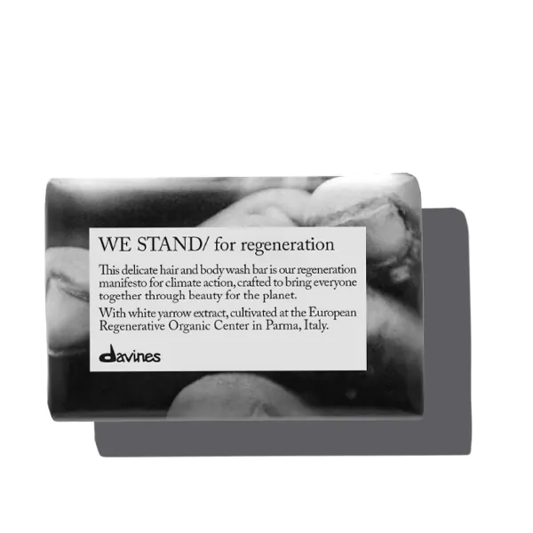 We Stand твердый шампунь для волос и тела 100гр – Davines Шампуни, скрабы Фотография