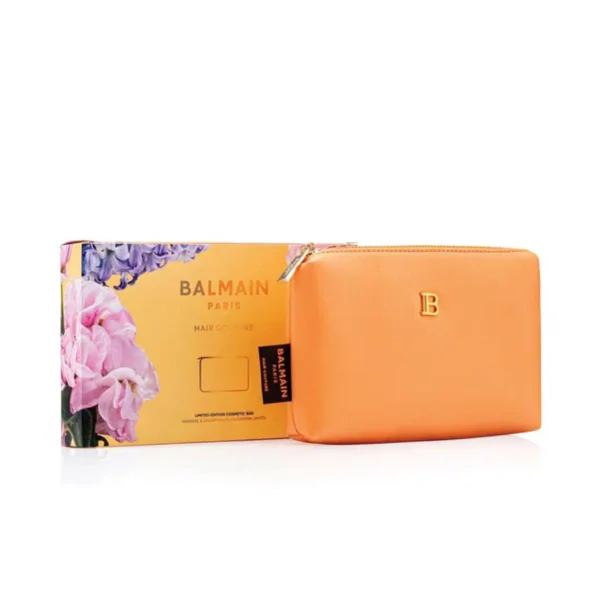 Косметичка оранжевая – limited edition bag ss25 BALMAIN Без категории Фотография