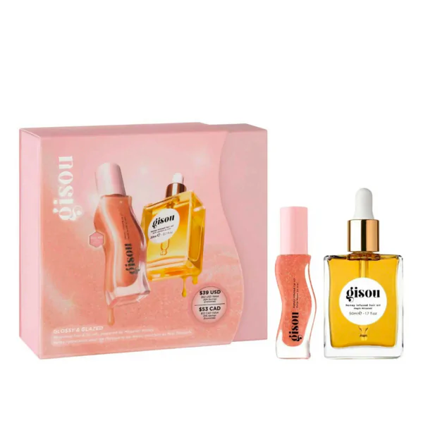 Gisou Glossy & Glazed Hair & Lip oil Набор Без категории Фотография