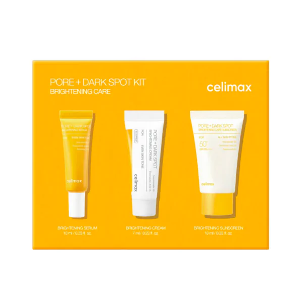 CELIMAX PORE+DARK SPOT KIT BRIGHTENING CARE (10МЛ,7МЛ,10МЛ) Без категории Фотография