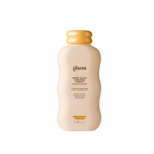 GISOU HONEY GLOSS Ceramide Therapy Hydrating Shampoo 75МЛ Шампуни, скрабы Фотография
