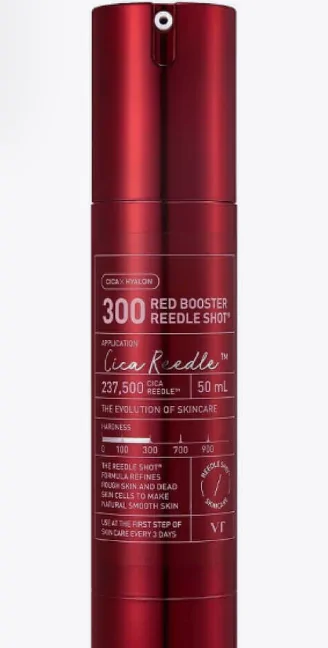 VT Cosmetics Red Booster Reedle Shot 300,Интенсивный бустер с микроиглами и антиоксидантами 50 мл Уход для лица Фотография