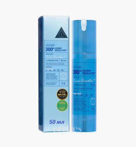 VT Cosmetics Hydrop Reedle Shot 300 HL,Интенсивная увлажняющая бустер-сыворотка с микроиглами 50 мл Уход для лица Фотография