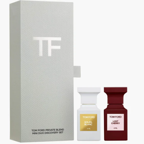 Tom ford set lost cherry edp 4ml + soleil blanc edp 4ml mini Парфюм Фотография