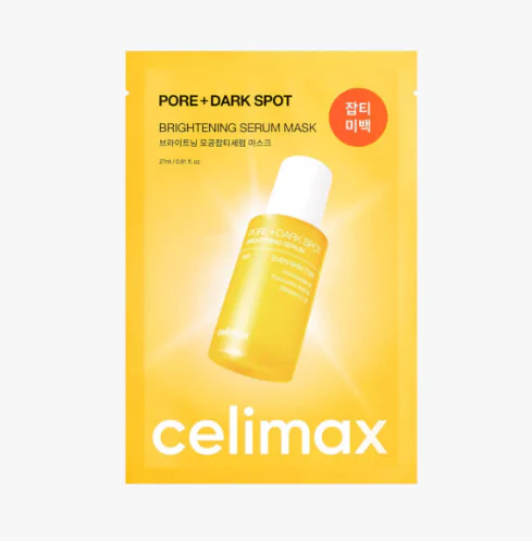 Celimax Pore+Dark Spot Brightening Serum Mask Маска для выравнивания тона и рельефа кожи Маски, патчи Фотография