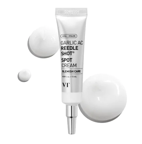 VT Cosmetics Garlic AC Reedle Shop Spot Cream, Локальный крем с микроиглами и чесноком 15 мл. Без категории Фотография