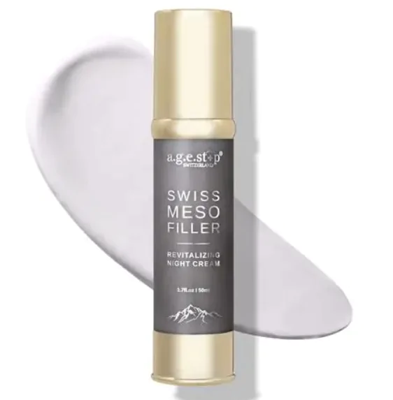 SWISS MESO FILLER REVITALIZING NIGHT CREAM Восстанавливающий ночной крем для лица, 50мл Крема Фотография